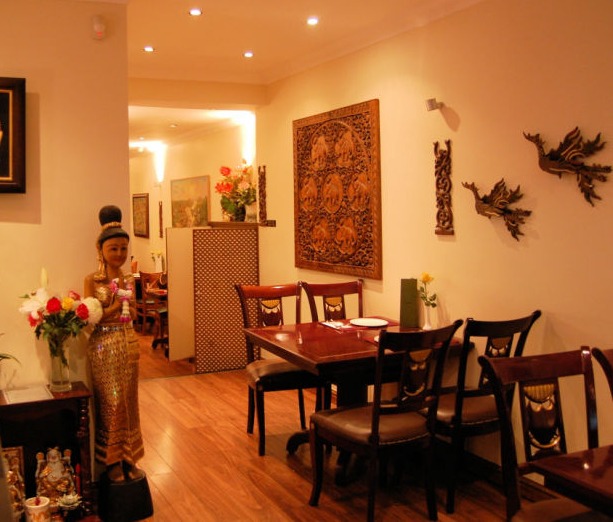 Nam Thai Restaurant Seating Area